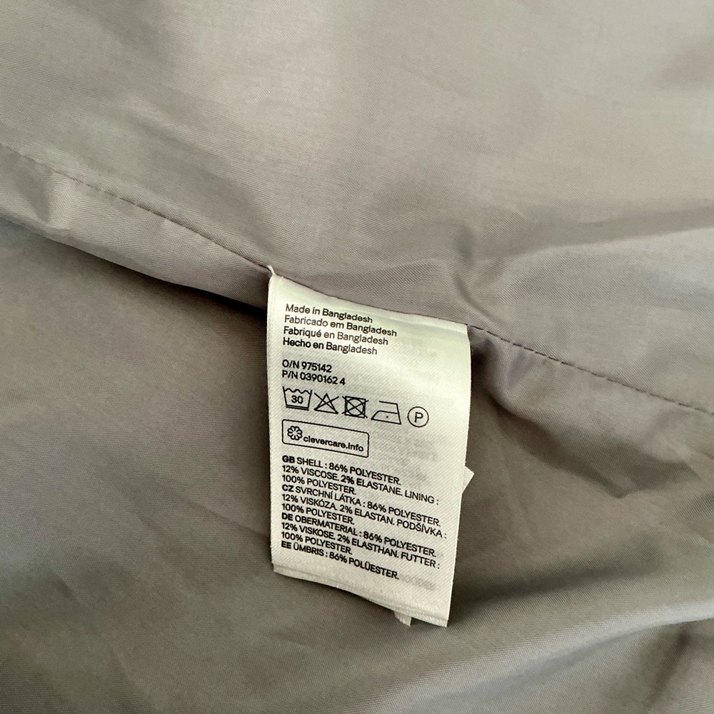 H&M - Gray Women's Peacoat - Picture 5 of 5